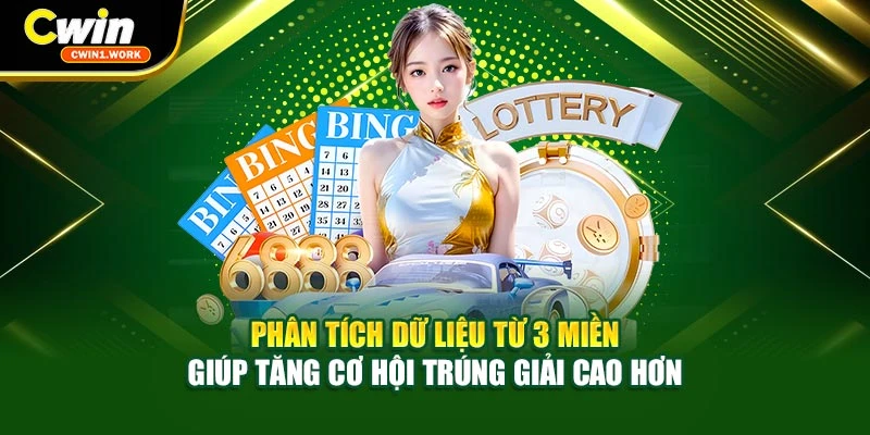 Phân tích dữ liệu từ 3 miền giúp tăng cơ hội trúng giải cao hơn